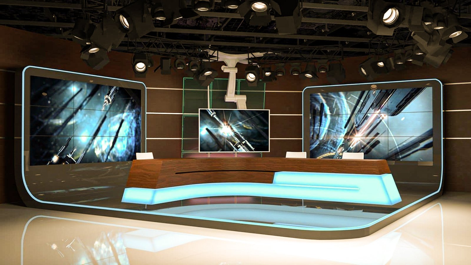 Application Broadcast Samsung Video Wall for Broadcasting