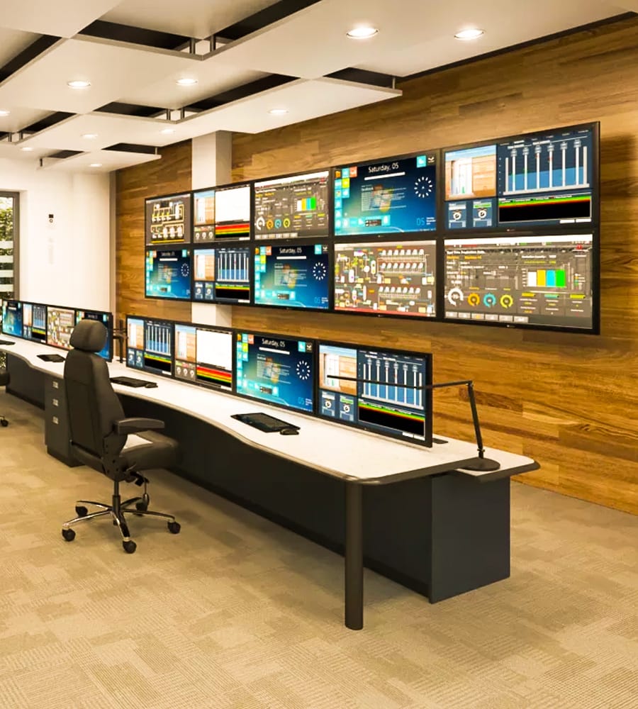 Control Room Display Solutions Samsung Video Walls MNK Digital