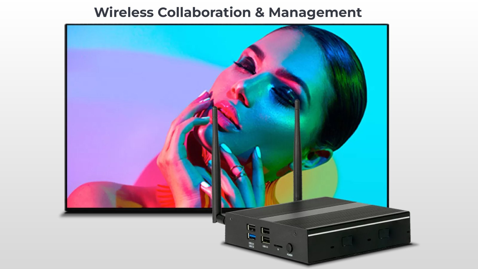 QMC Effortless Wireless Collaboration and Management