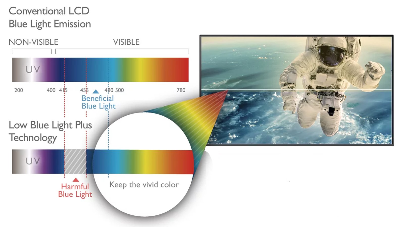 OHA Bright and Vivid Color Accuracy