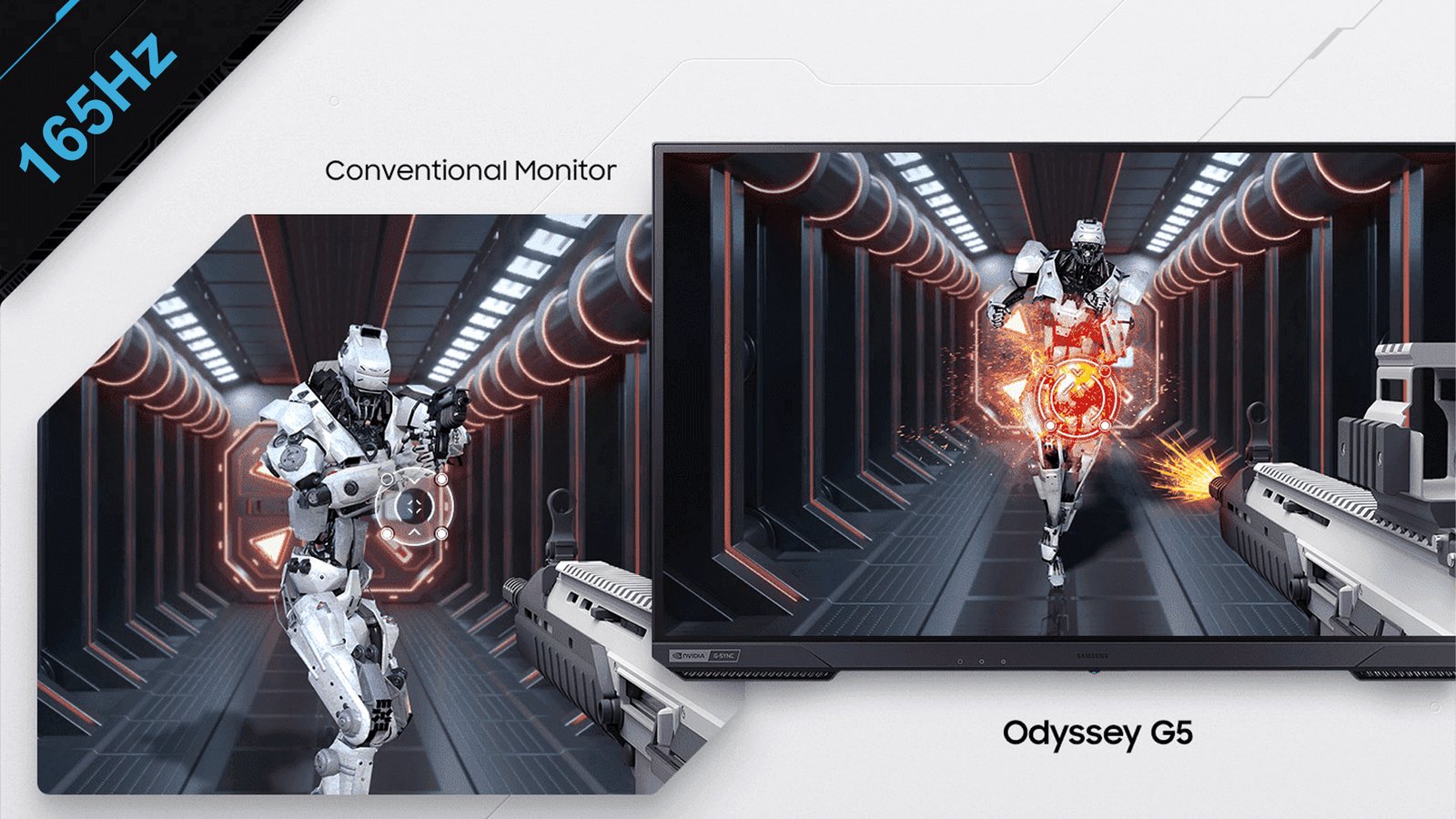 Odyssey G50A 27 & 32 Inches - Section Images - React in Real Time