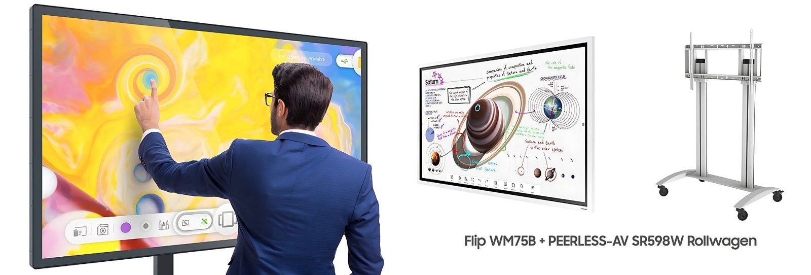 Samsung Display - Interactive Screen - Main Page - Banner