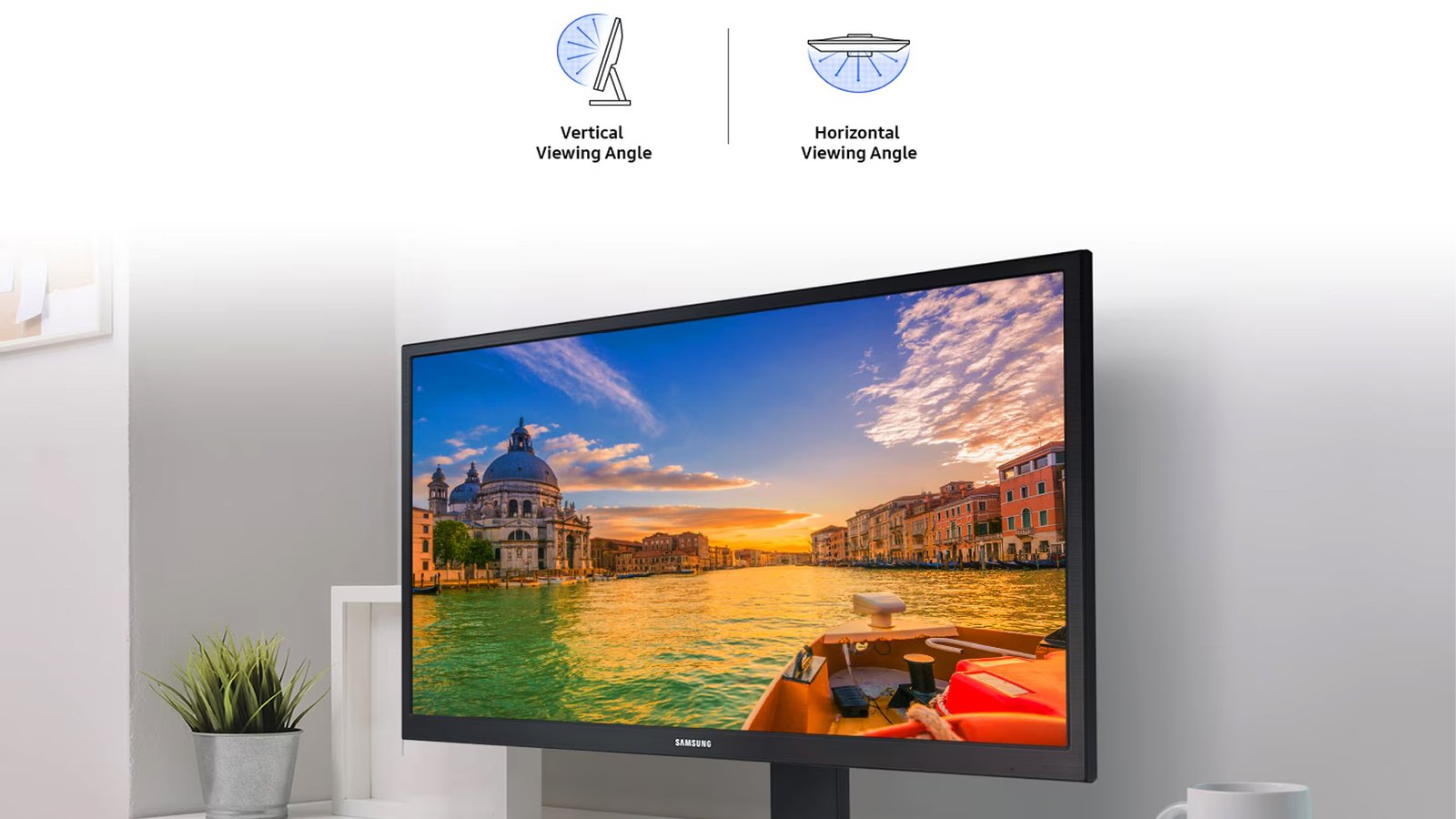 Samsung Monitors - LED Monitors - Section Images - Wider Viewing for Everyone