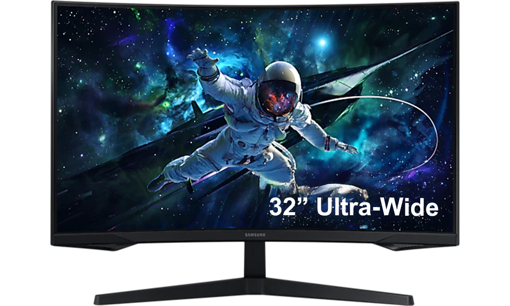 32 Inches Ultra-Wide Curved Monitor - Slider Front image