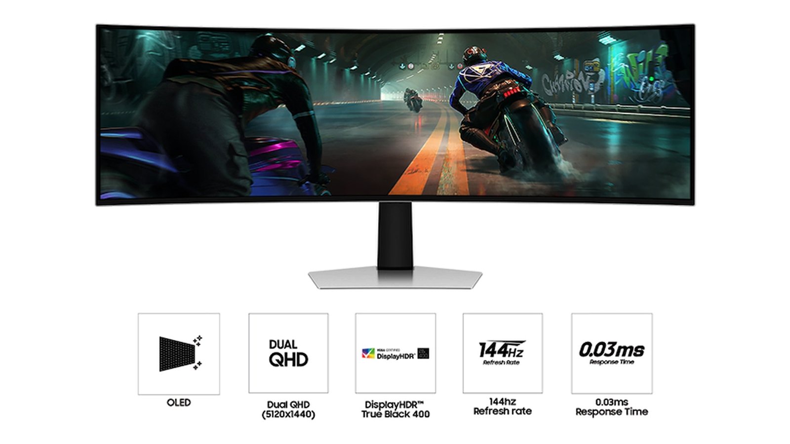 Odyssey G93SC 49 Inches - Section Images - CoreSync and Core Lighting+