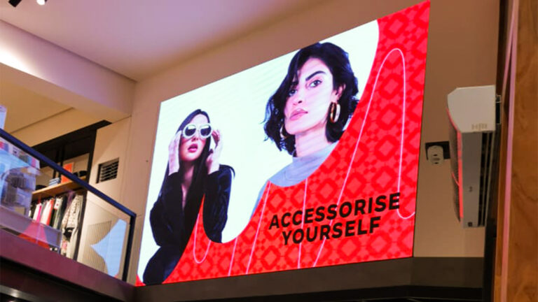 SMD Video Wall - Khaadi Hyderabad