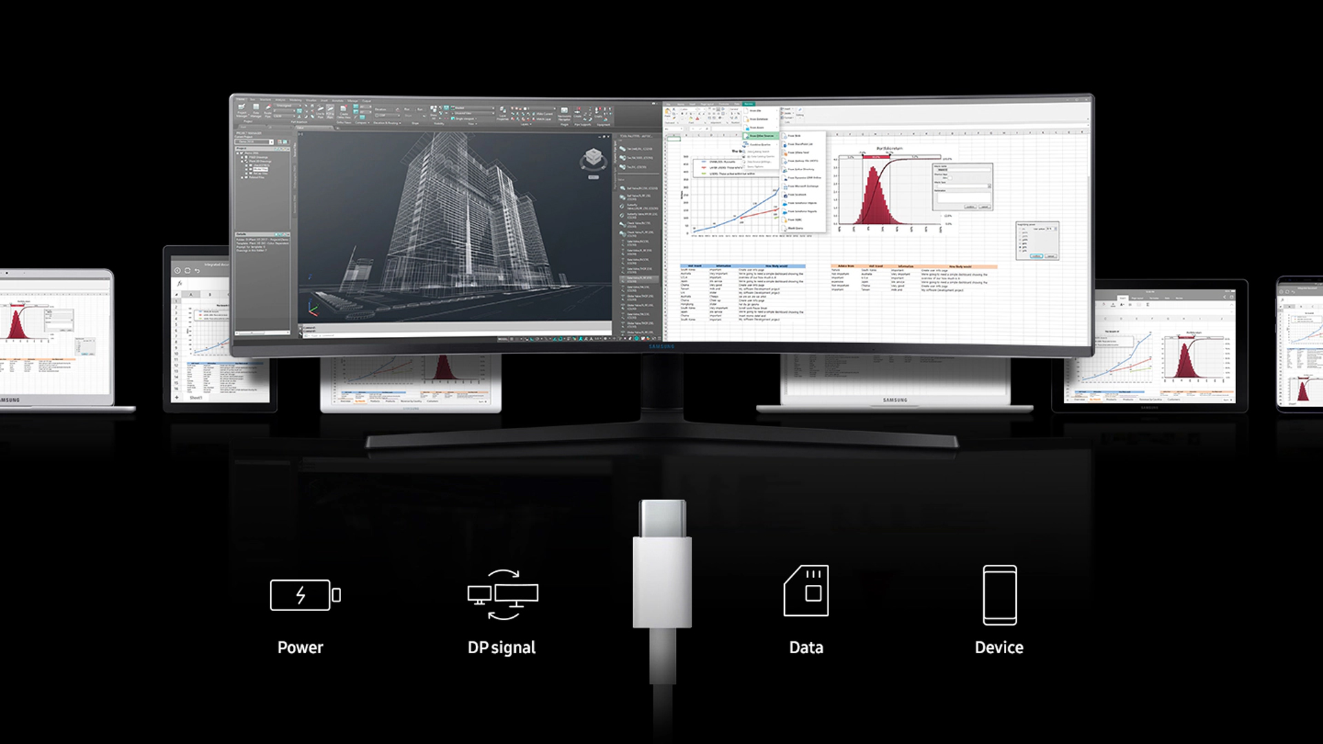 Ultrawide 49 - Versatile Connectivity