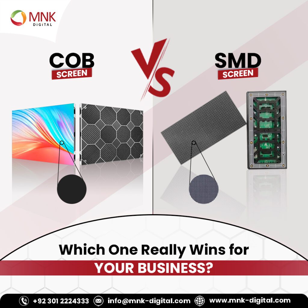 COB vs SMD-Screens