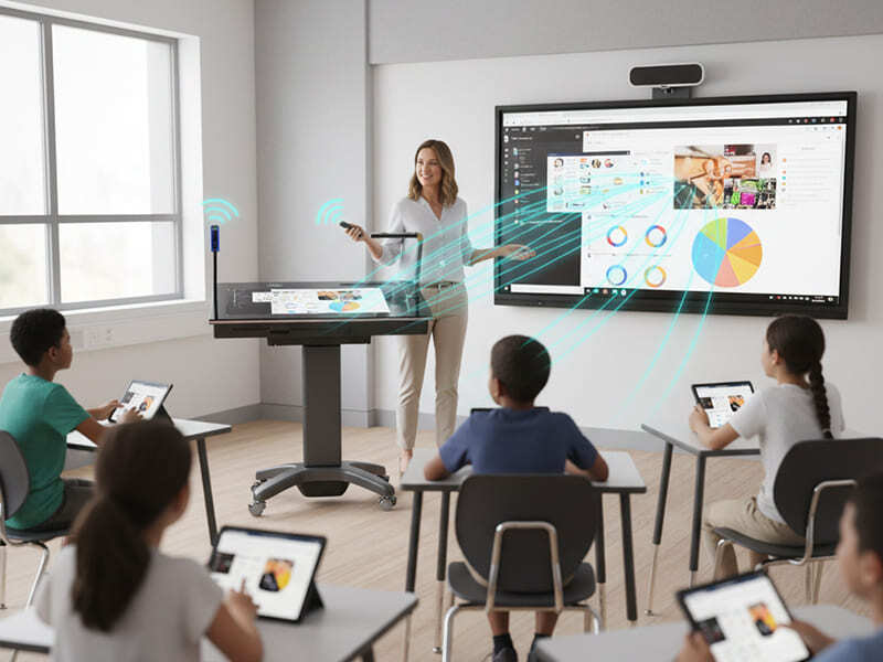Classroom hovercam pilot 3 wireless digital podium