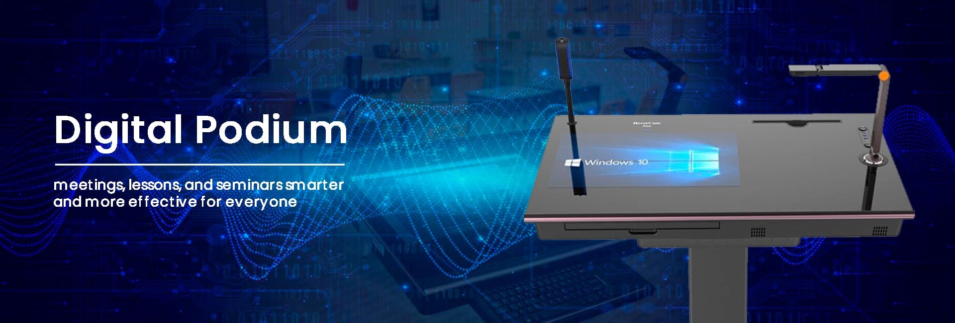 Digital Podium Banner