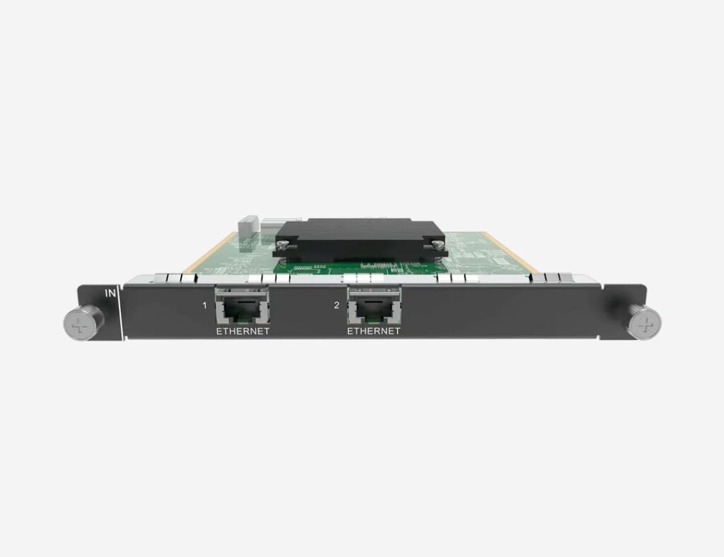 H 2xRJ45 IP Input Card Front 1