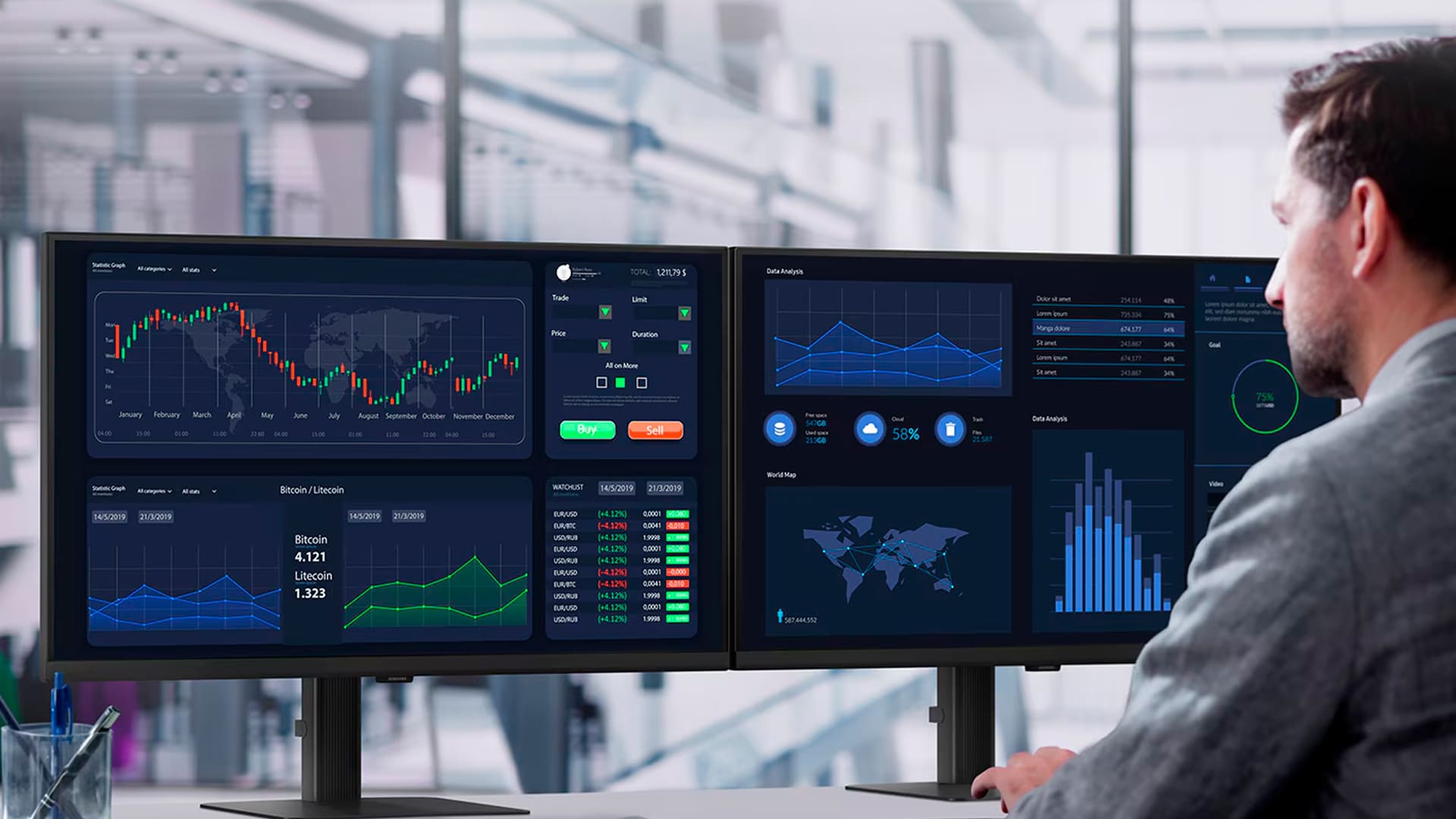 IPS Panel & Wide Viewing Angles