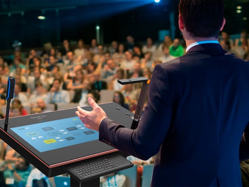 Lecture halls hovercam pilot 3 wireless digital podium