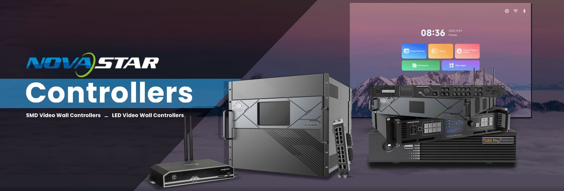 Novastar Controllers Banner