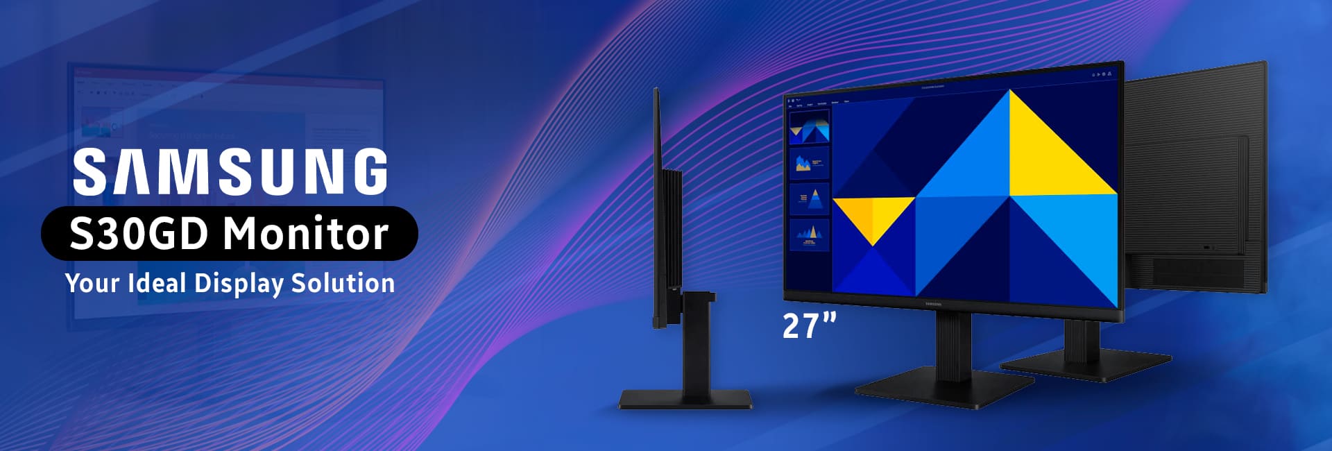 Samsung S30GD 27_ Monitor Banner