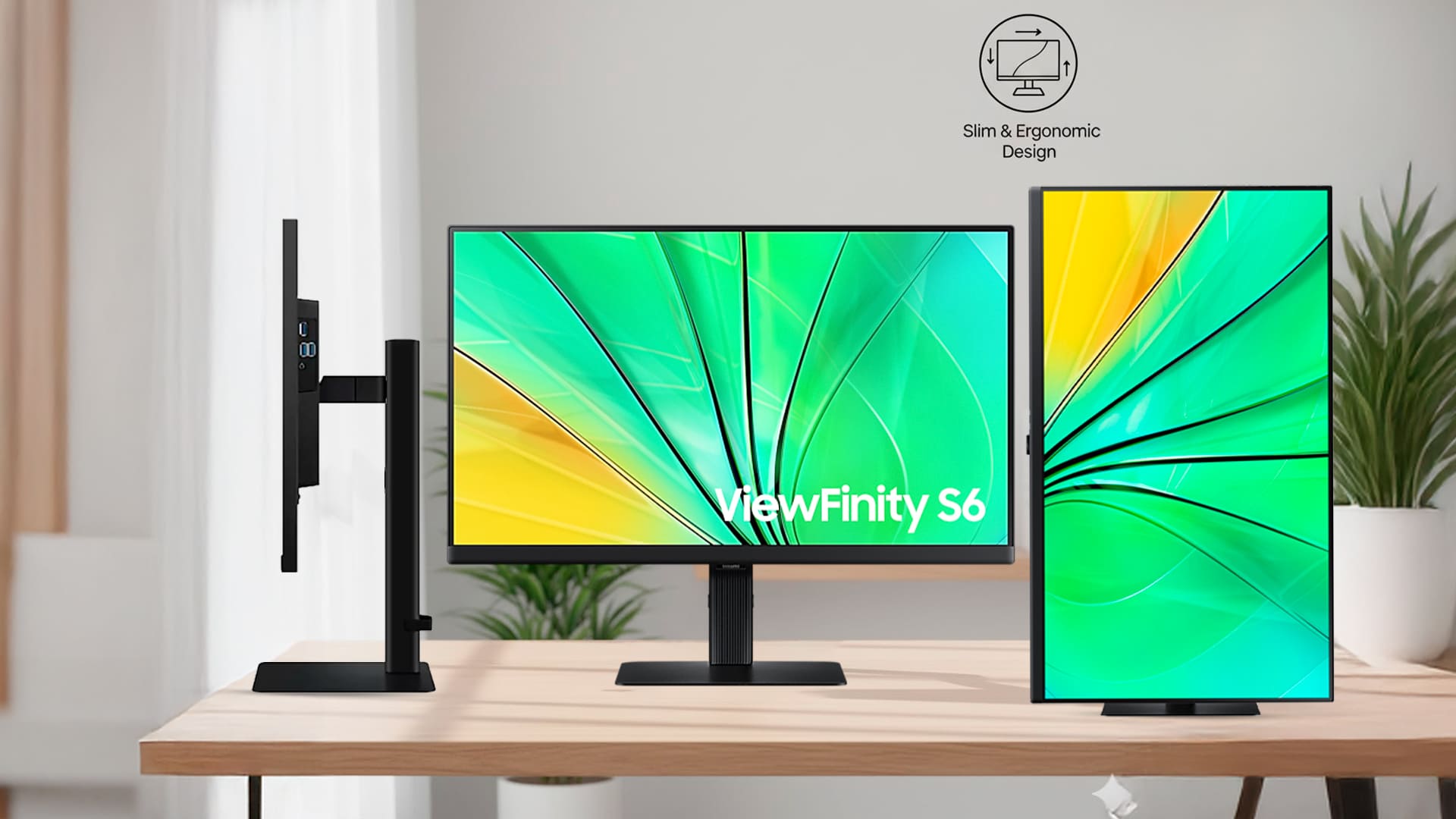 Slim Ergonomic Design