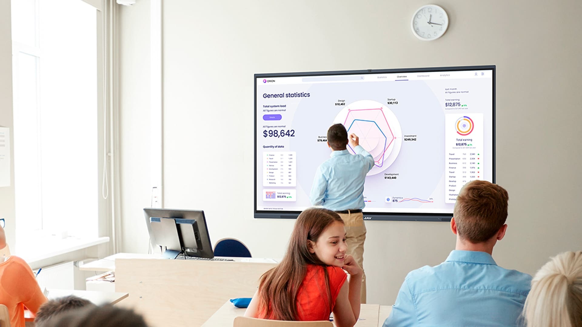 Whiteboard application Philips Interactive Display