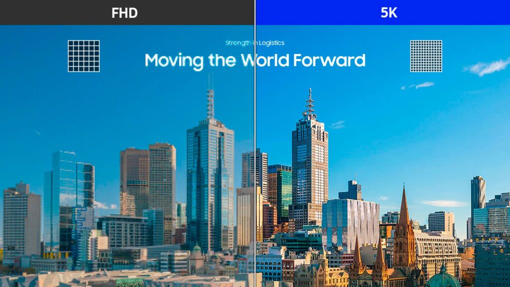 QPDX UHD Samsung Digital Signage - 5K Clarity