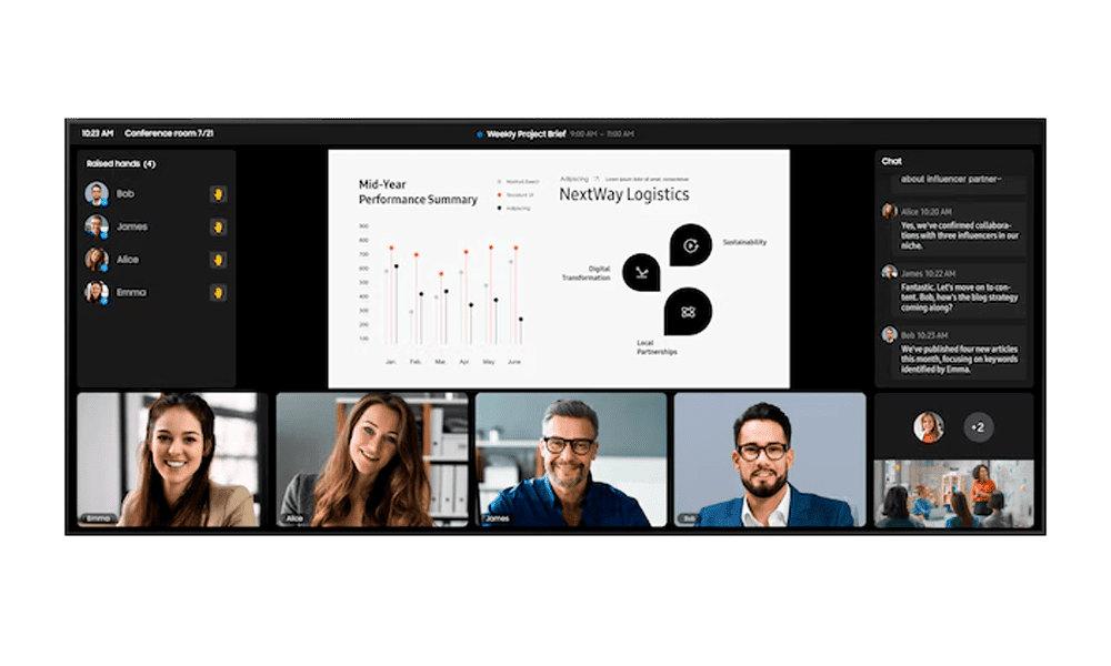 QPDX UHD Samsung Digital Signage Front