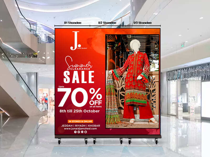 Accessibility - Digital standee