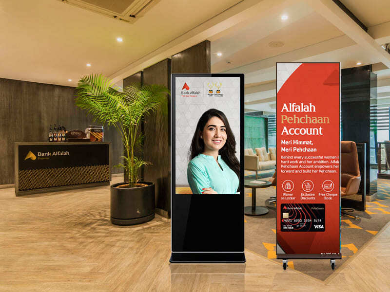 Banks Digital Standee