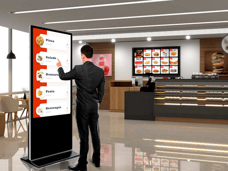 Interactive Capabilities - Digital Standee