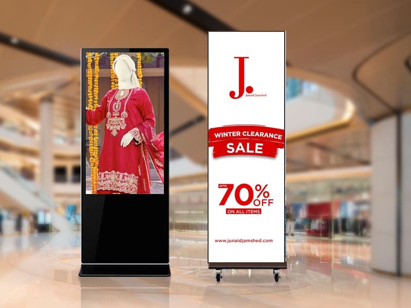 Malls -Digital Standee