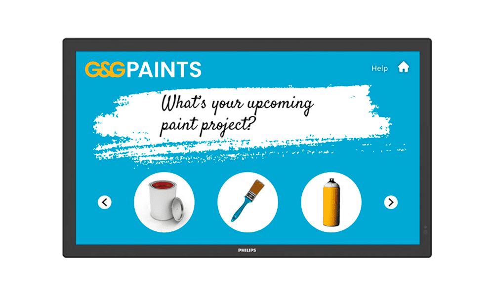 Philips 24 Interactive Display Front