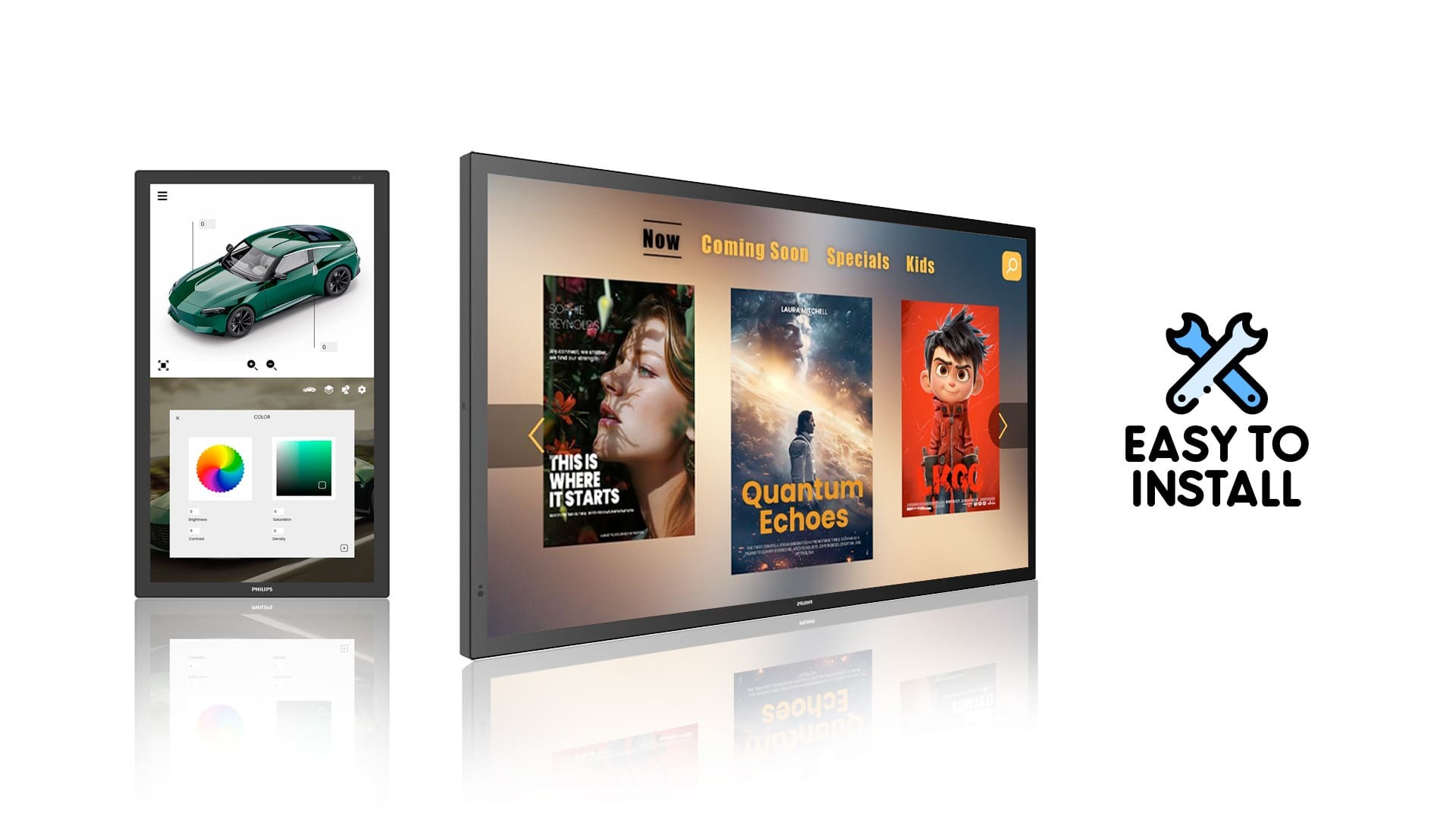 Philips 24 Interactive Screen - Flexible Installation