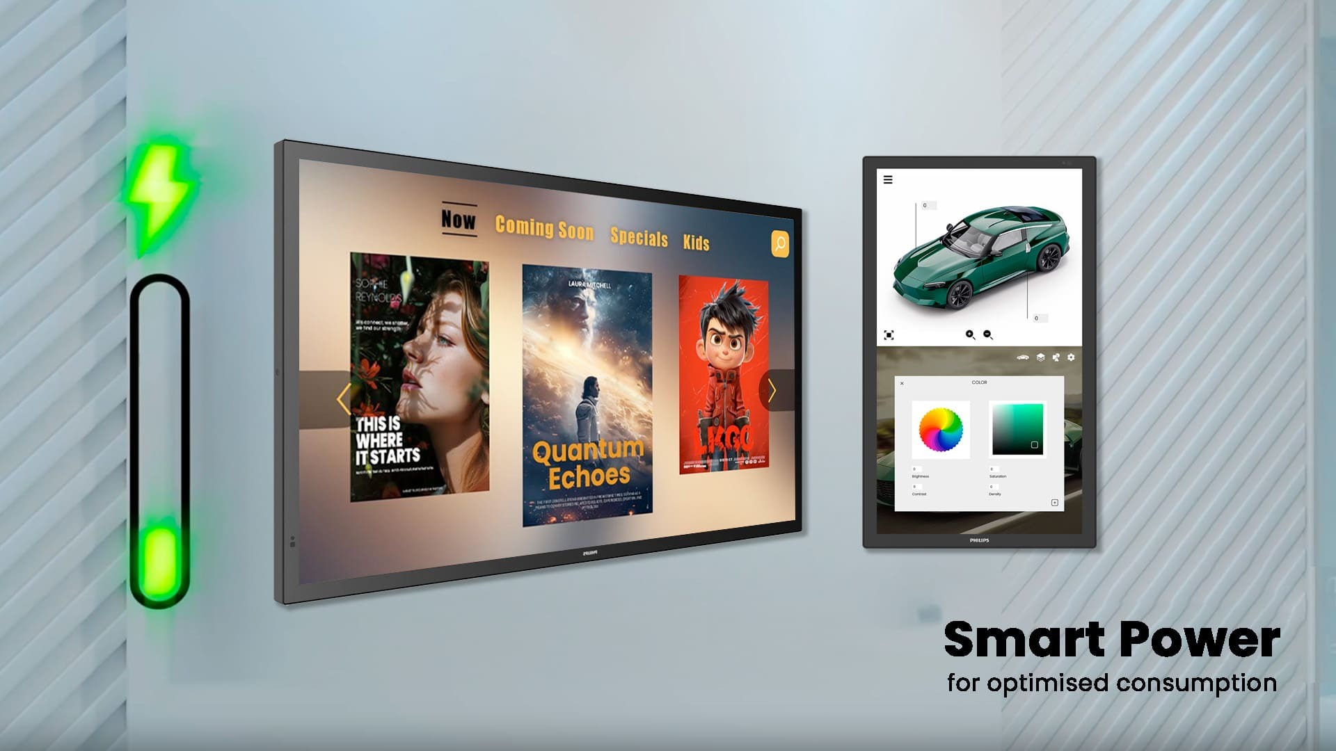 Philips 24 Interactive Screen - Lower Power Consumption