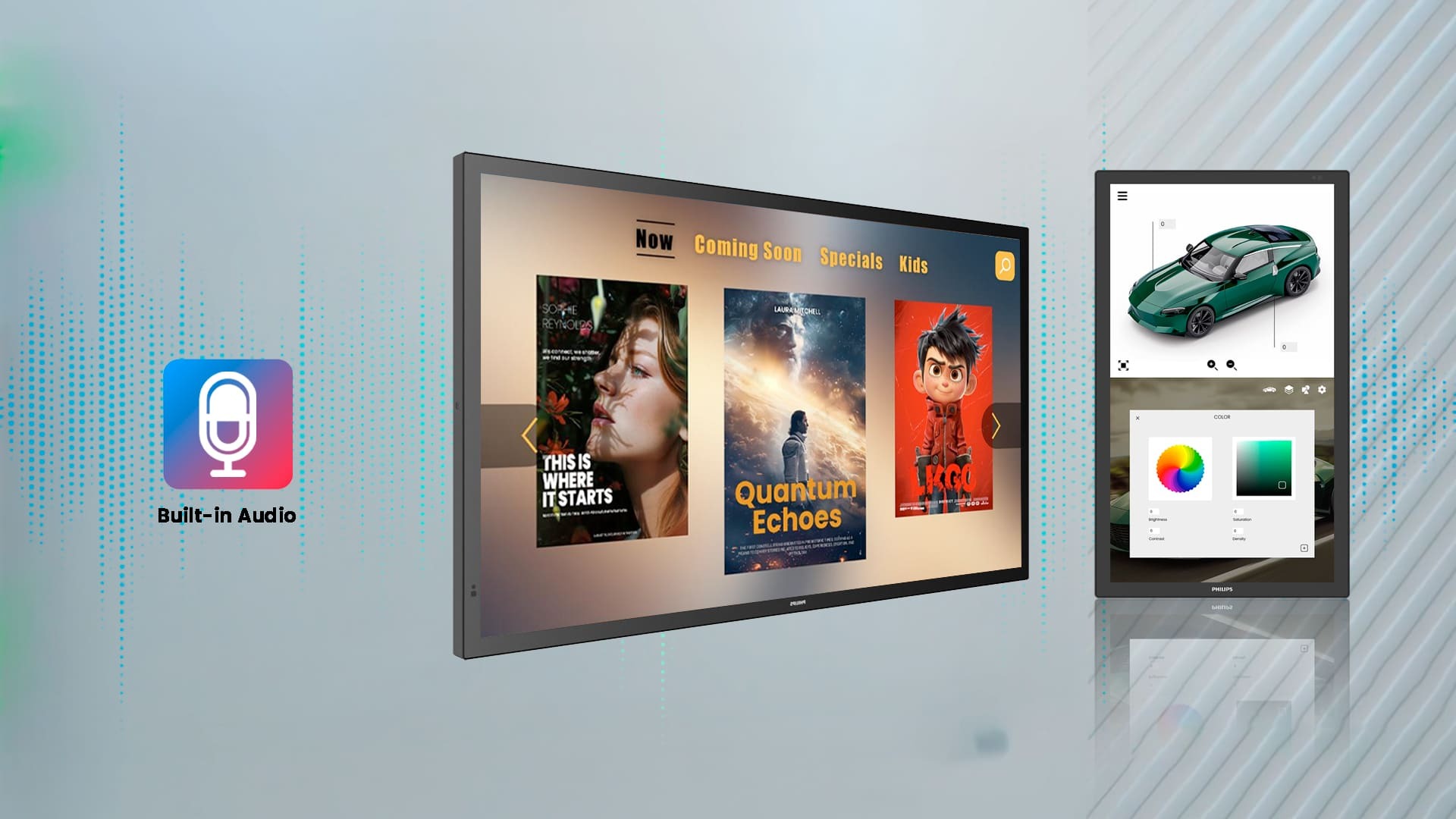 Philips 24 Interactive Screen - Wifi and Bluetooth built-in