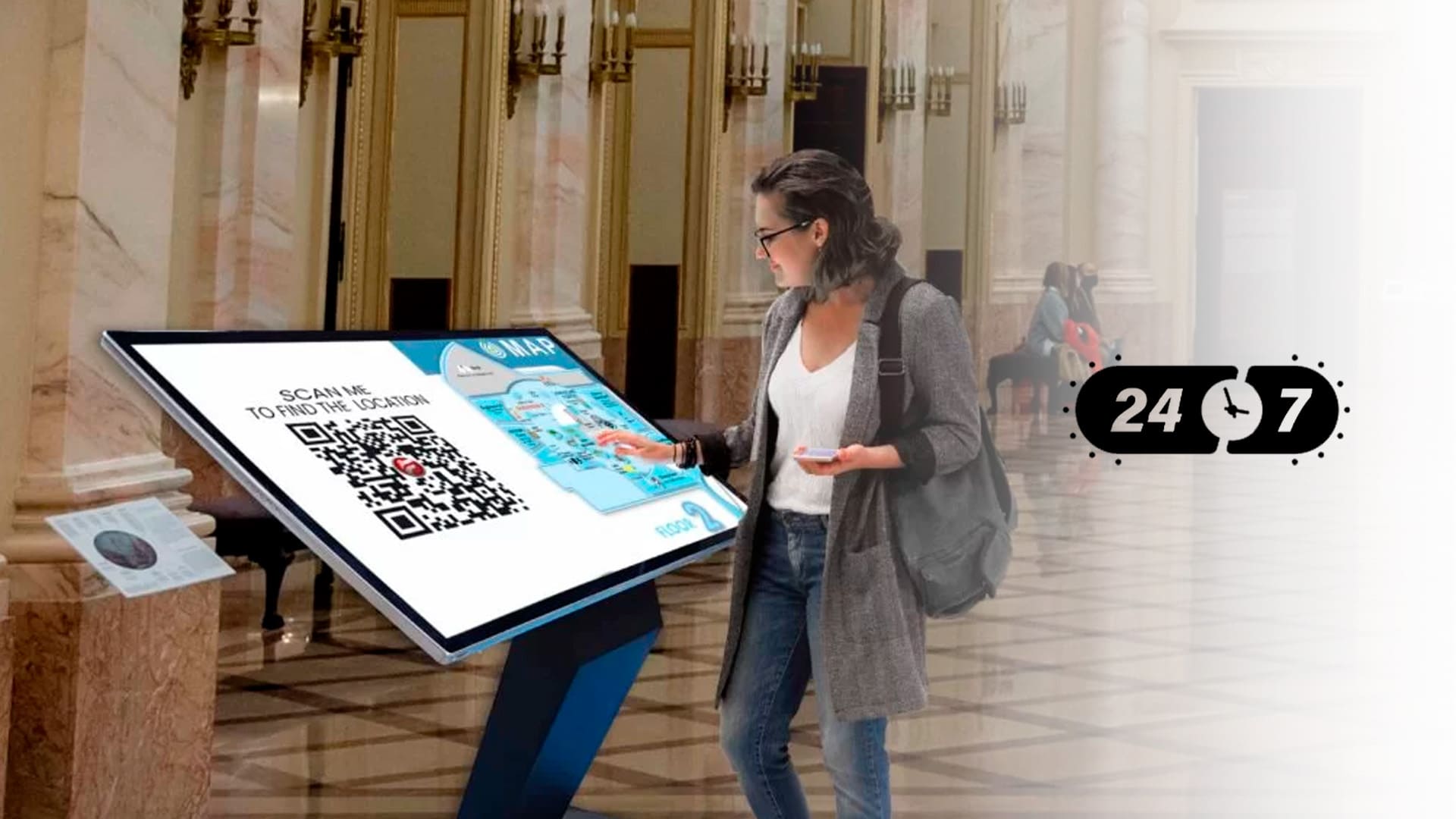 Philips 32 Interactive Screen 24 7 Operation