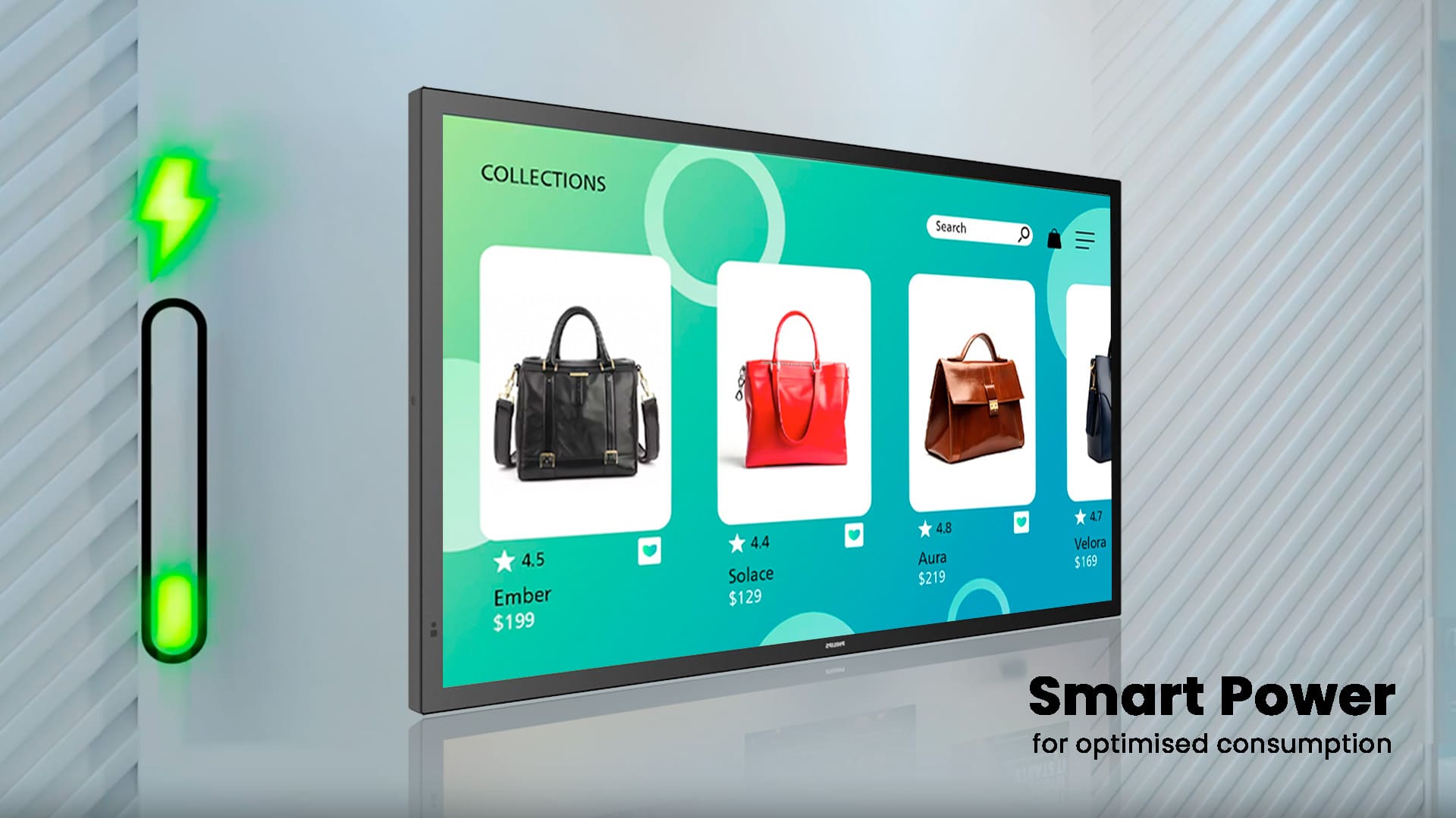 Philips 32 Interactive Screen - Sustainability at Its Core