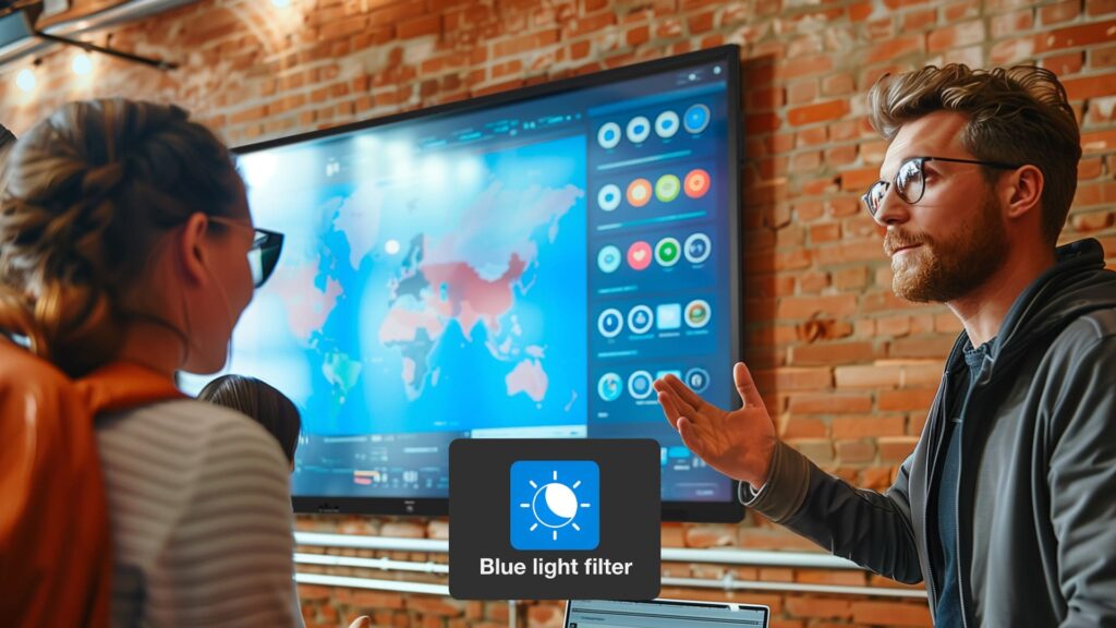 Philips 65 Interactive Display - Blue Light Filter