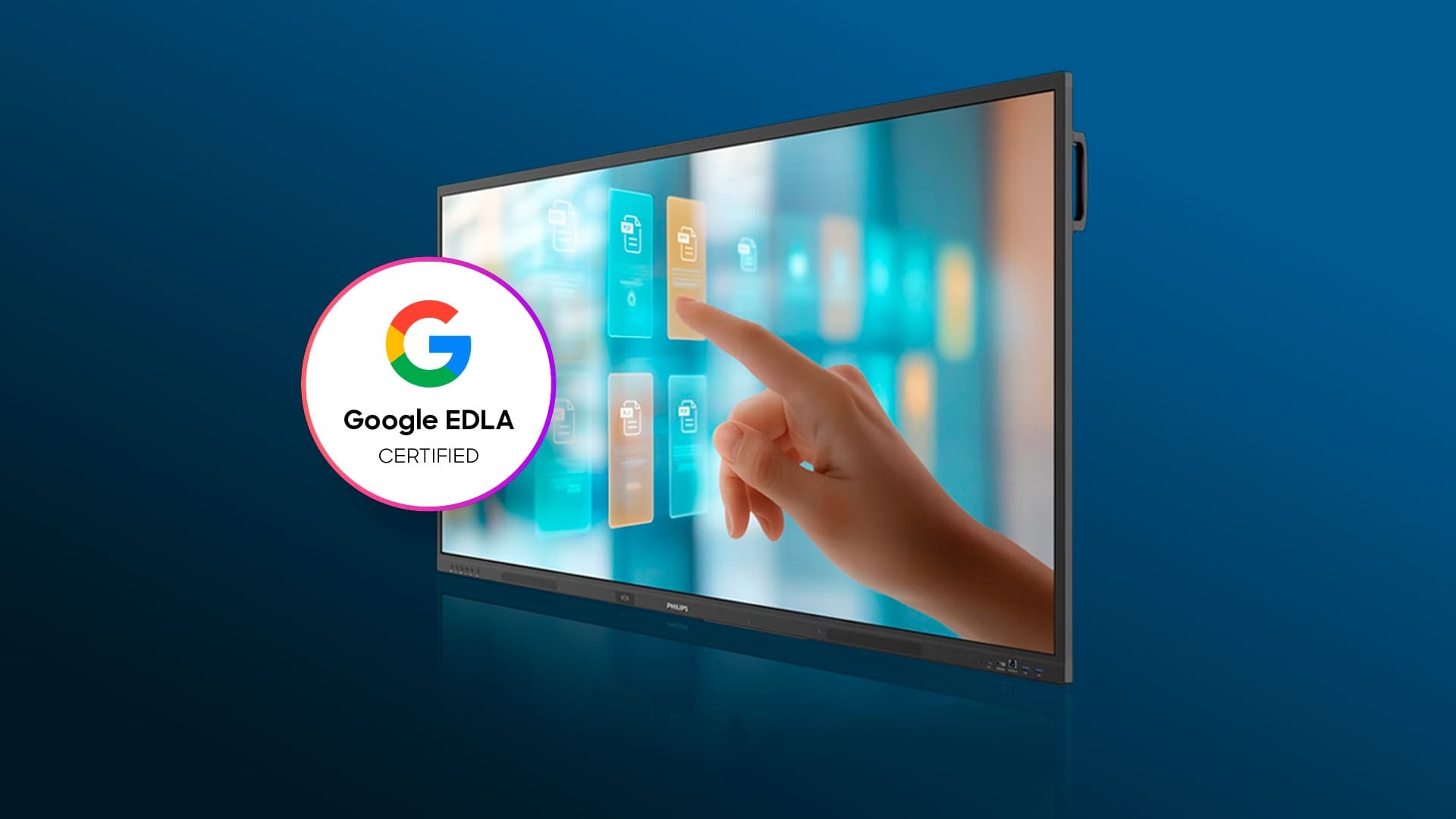 Philips 65 interactive Display - Google EDLA Certified