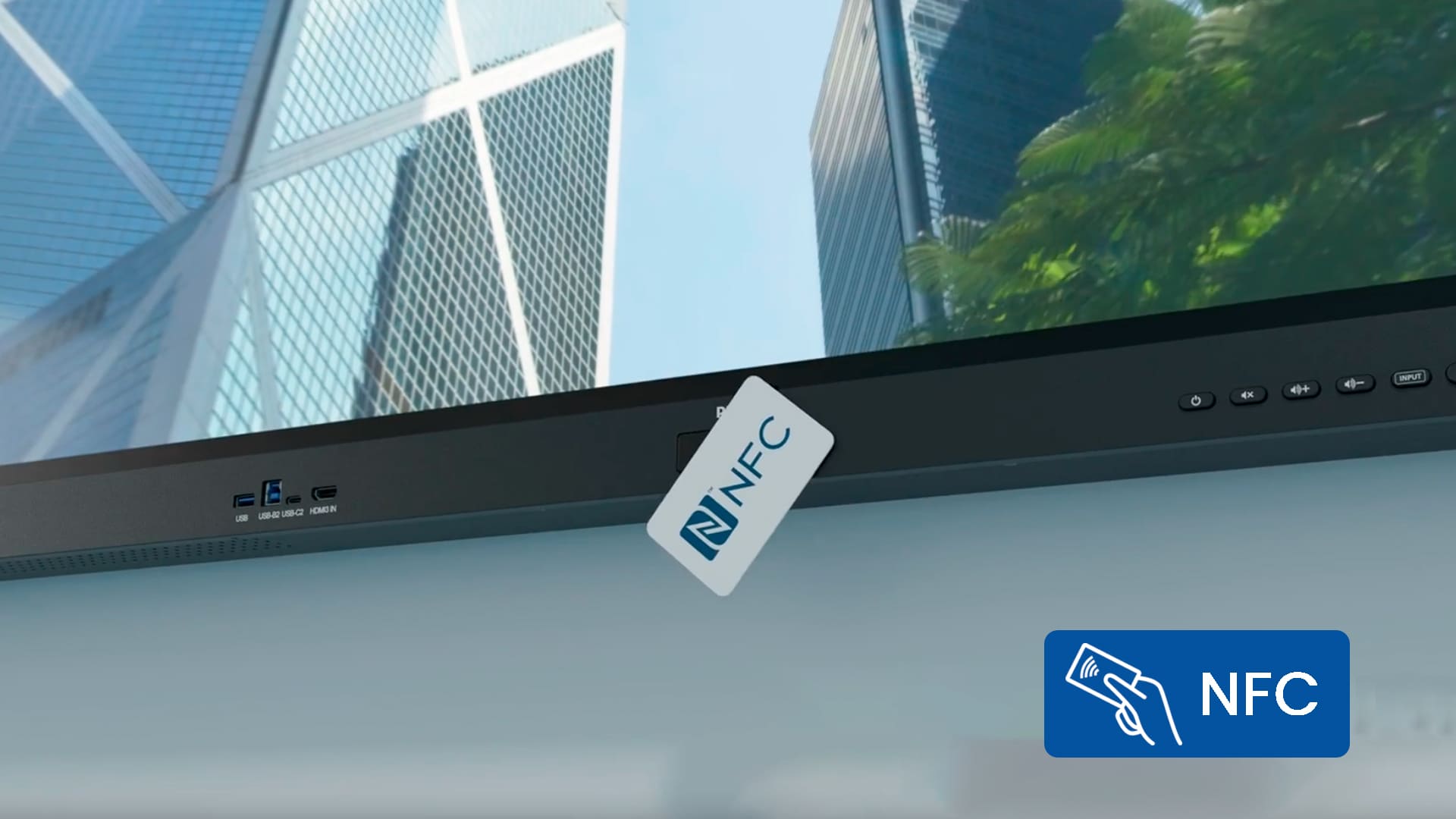 Philips 65 interactive Display NFC