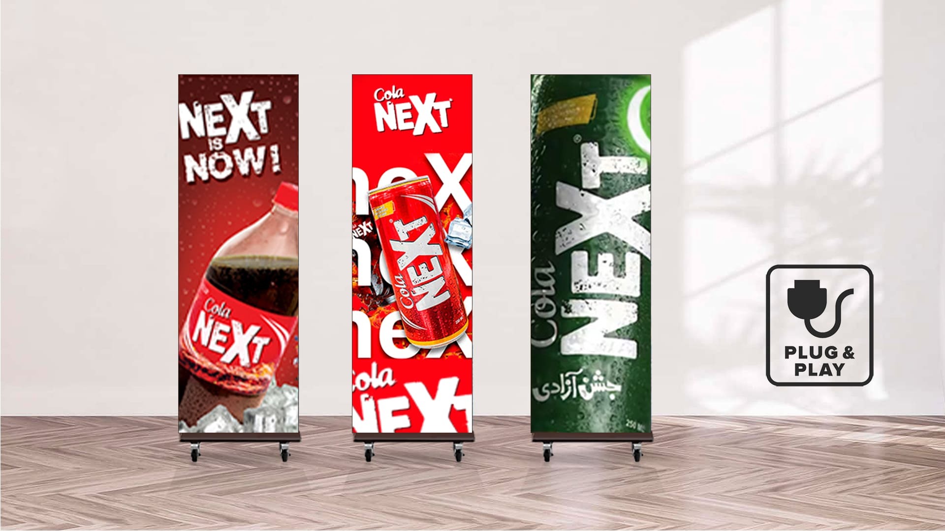 Plug-and-play Design - Indoor SMD Digital Standee