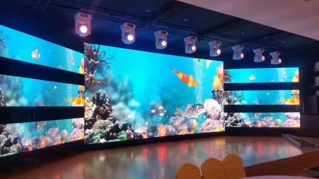 Lampro indoor SMD Screens Section Images