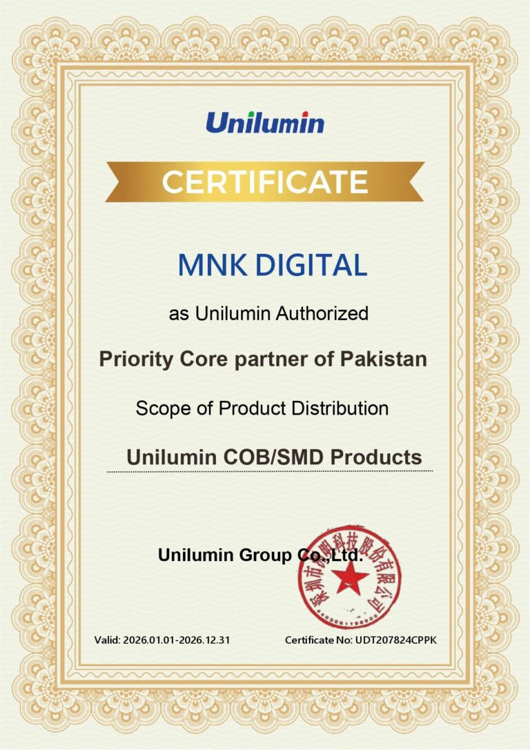 MNK Certificate 2026 SMD COB 1