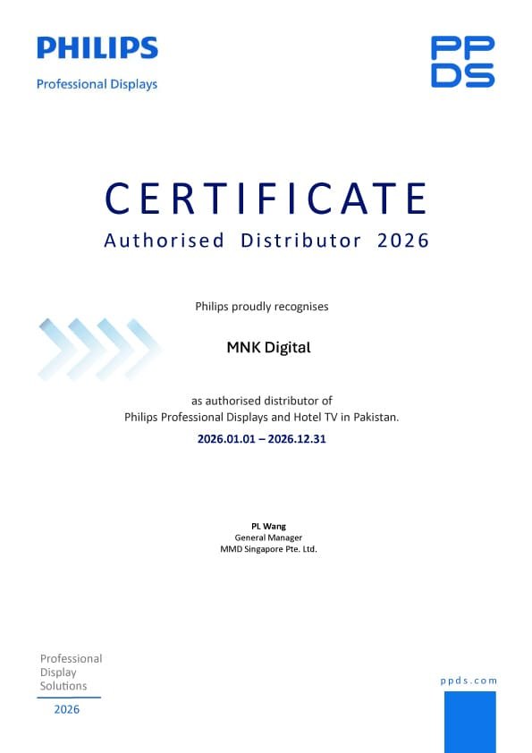 MNK Digital Authoriation Certificate PHILIPS