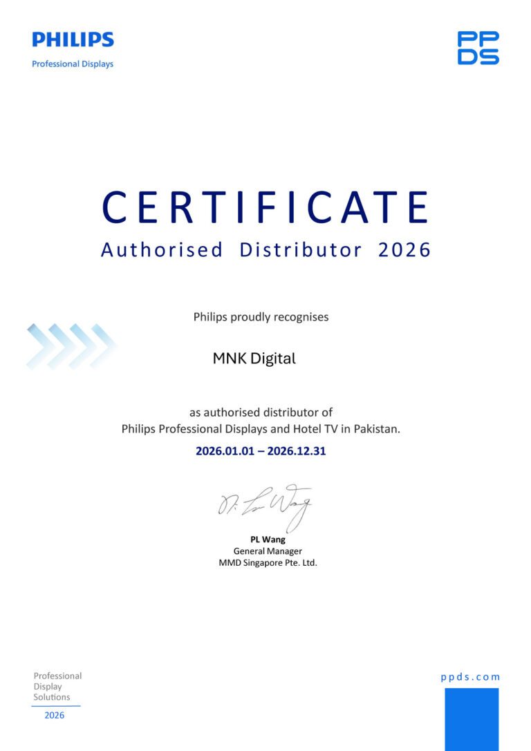 Philips Authorization Certificate for MNK Digital