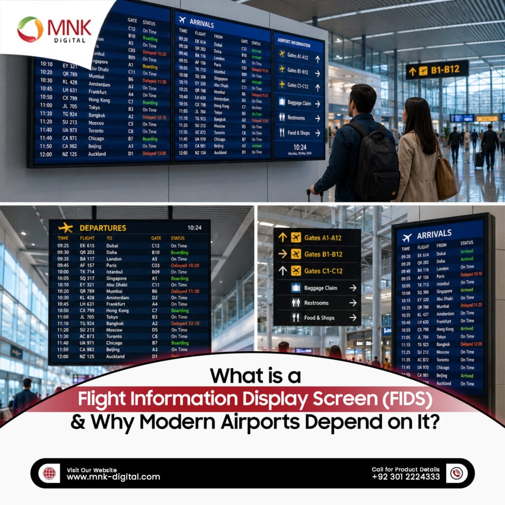 Flight Information Display System-MNK Digital
