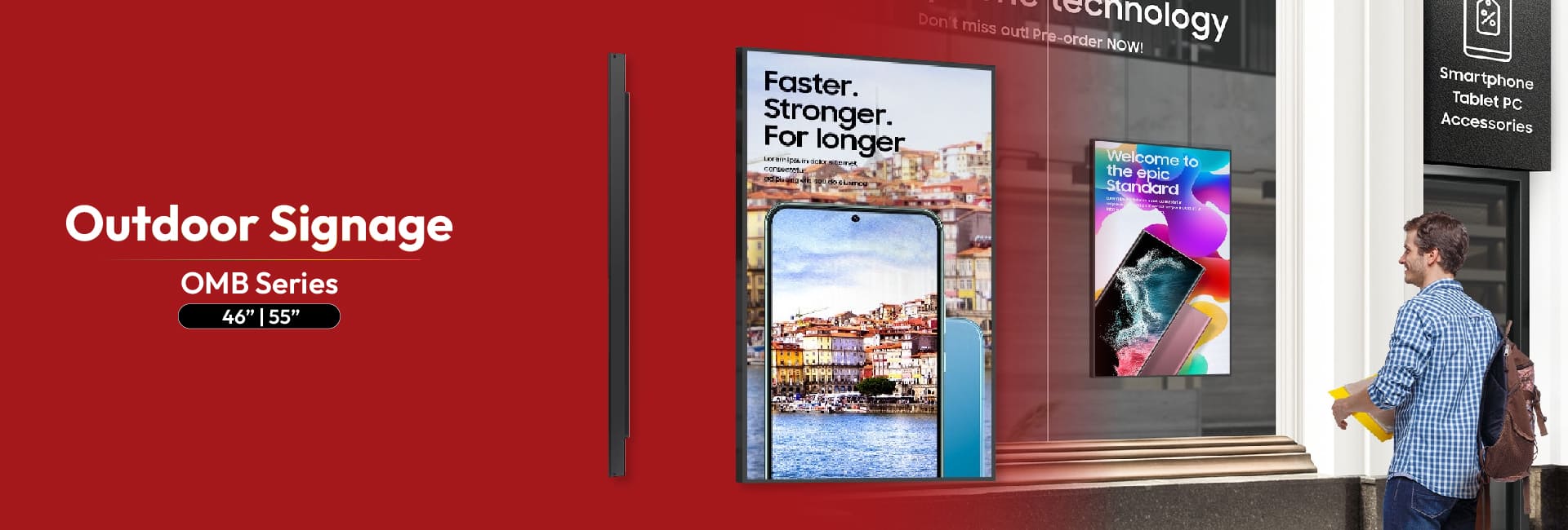 OMB Samsung Outdoor Signage