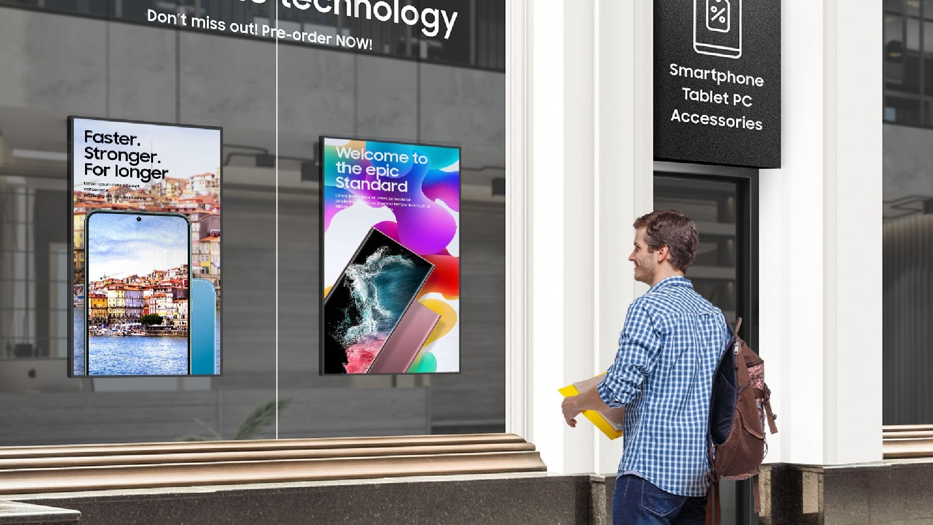 OMB Samsung Outdoor Signage