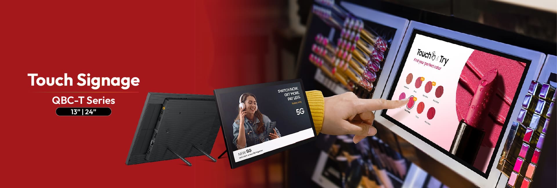 QBC-T Samsung Touch Signage-01