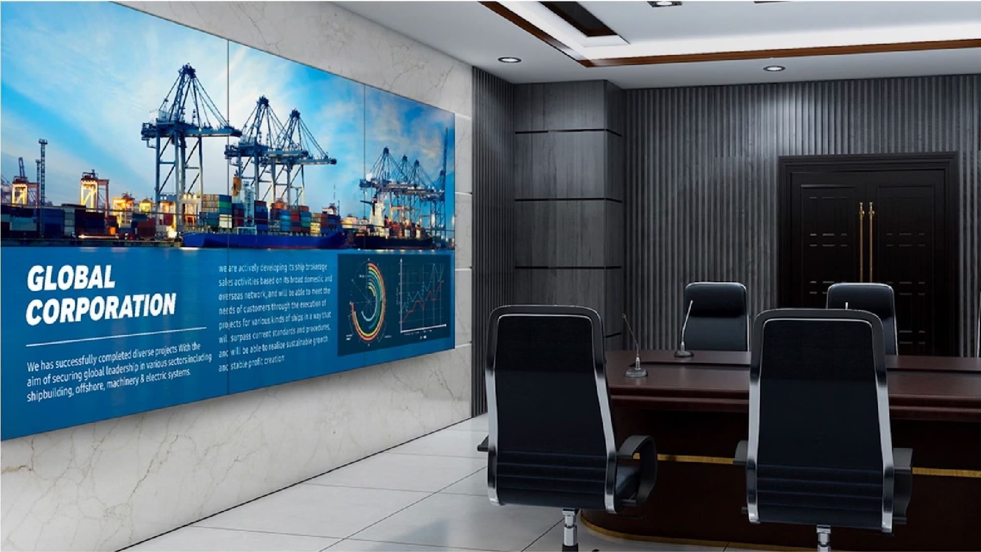 Samsung Video Wall Corporate Headquarters