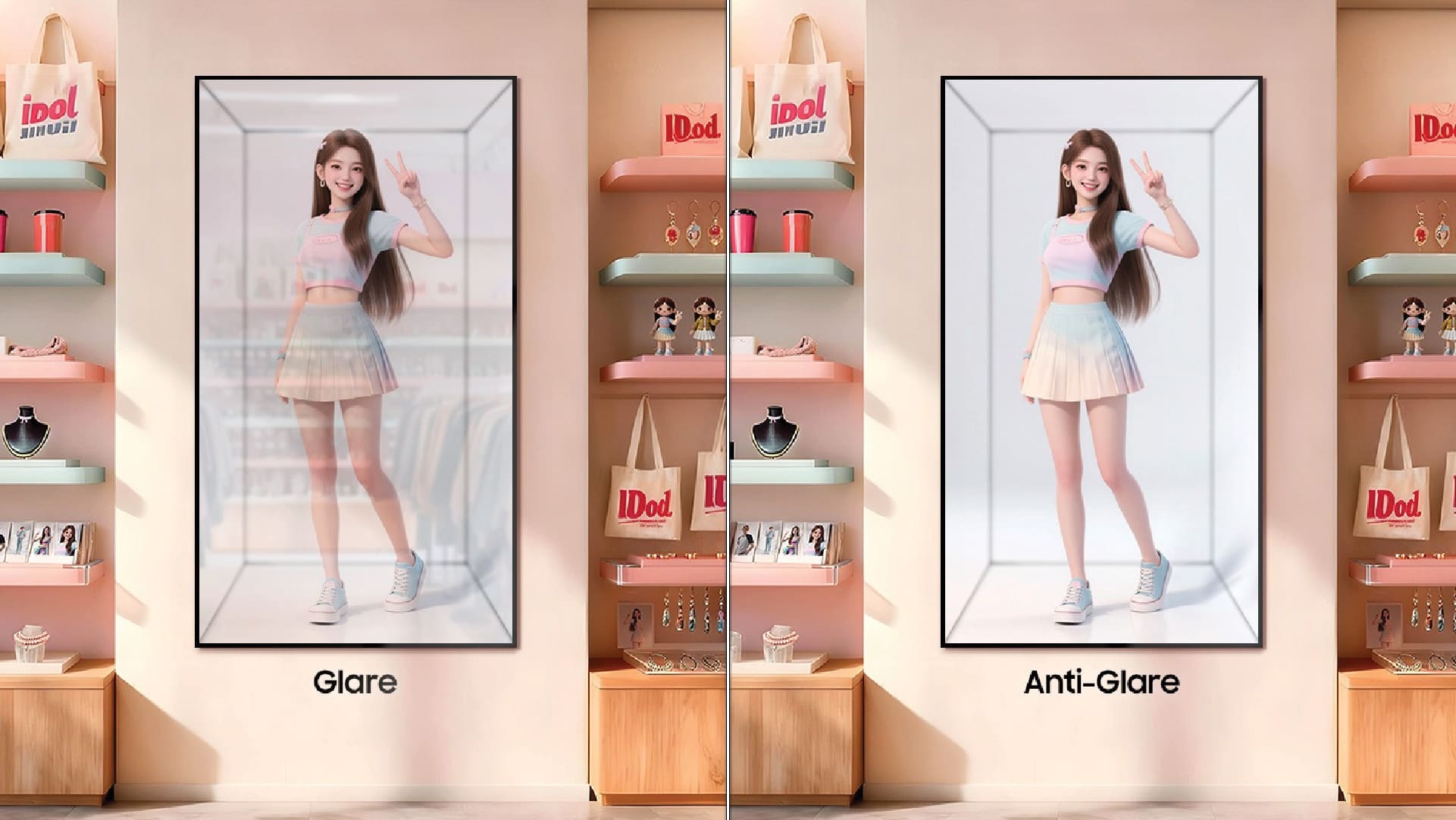 Samsung 3D Spatial Signage SMHX Anti Glare