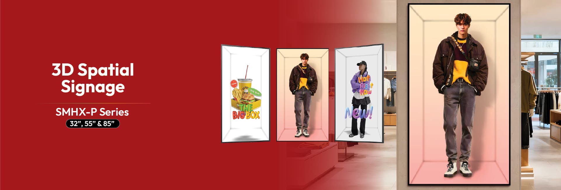 Samsung 3D Spatial Signage SMHX-Banner