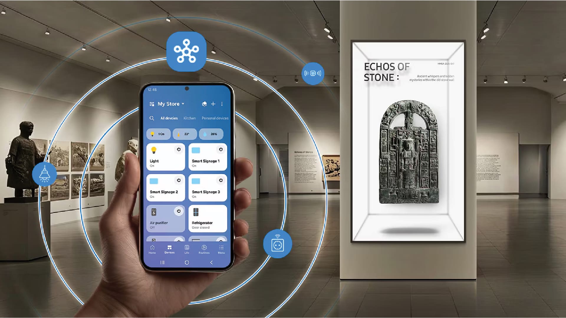 Samsung 3D Spatial Signage SMHX-SmartThings Pro