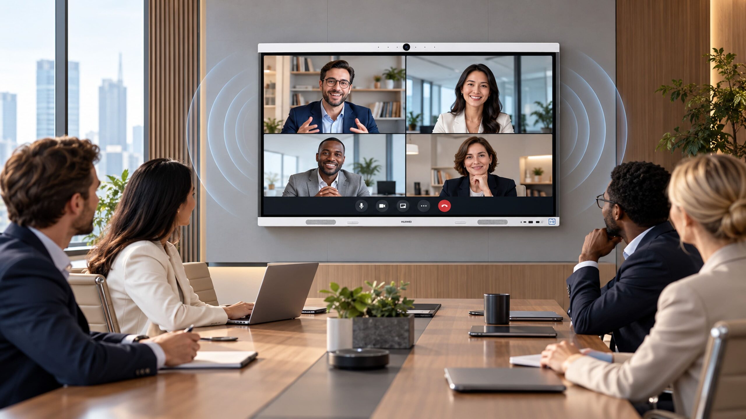 AI Powered Audio and Video HUAWEI IdeaHub B3 Interactive Display scaled